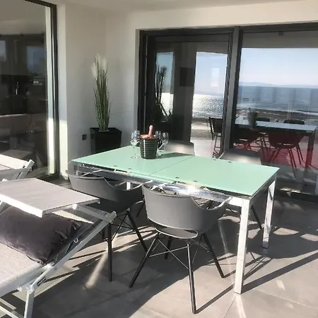 Appartement Jimmys - Direkt Am Meer, Tollem Blick Und Beheiztem Pool *