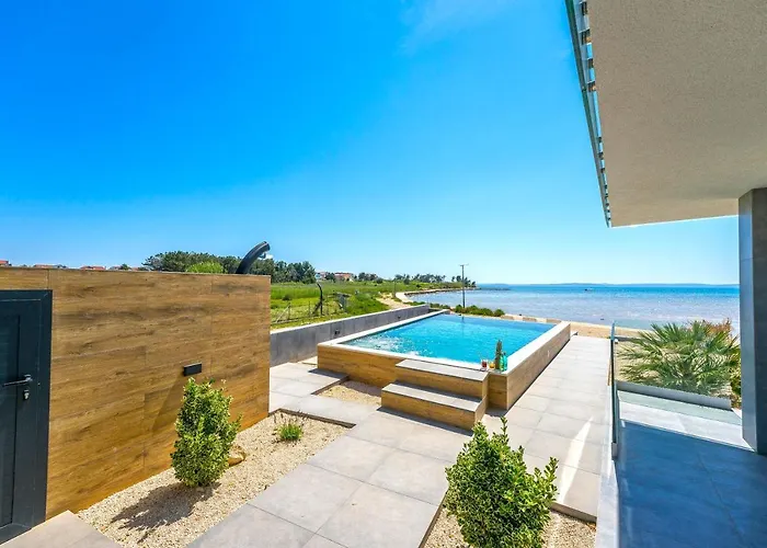 Apartmán Jimmys - Direkt Am Meer, Tollem Blick Und Beheiztem Pool *