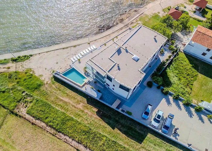 Jimmys - Direkt Am Meer, Tollem Blick Und Beheiztem Pool Apartmán Privlaka (Zadar)
